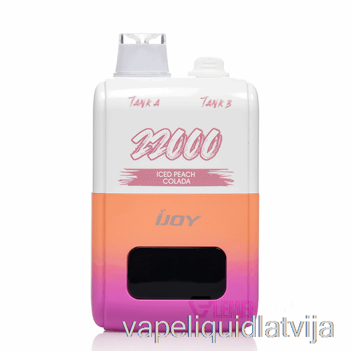 Ijoy Sd22000 Vienreizējās Lietošanas Ledus Persiku Colada Vape šķidrums